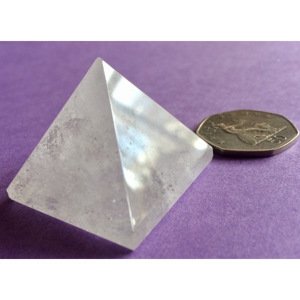 Pyramid Crystal Clear Quartz 